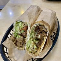 ‘Lamb’ kebab   at Kevabs in Brunswick