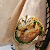 I need to clarify that this is only half a serving 😅 it was so good, I ate the first half very quickly. at Kevabs in Brunswick