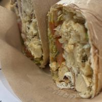 “Chikkn” kevab and added jalapeños. Delicious   at Kevabs in Brunswick