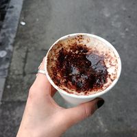 Almond cappuccino at Kevabs in Brunswick