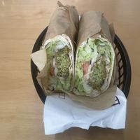 Falafel-Wrap  at Kevabs in Brunswick