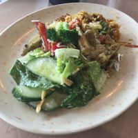 Salad plate at Kevabs in Brunswick