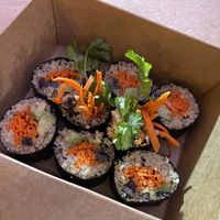 Quinoa Rolls at Vegetarian House in San Jose