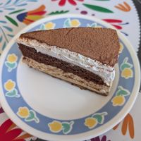 Tiramisu Cake at Vegetarian House in San Jose