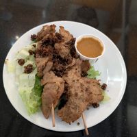 Thai Satay at Vegetarian House in San Jose