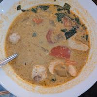 Tom Kha Soup at Vegetarian House in San Jose