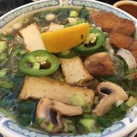 Pho at Vegetarian House in San Jose