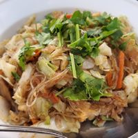 Angel noodles at Vegetarian House in San Jose