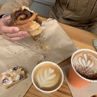 Cake & coffee at Grey Seal Coffee in Cromer