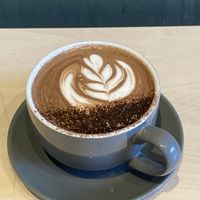 Oat hot chocolate  #Veganuary at Grey Seal Coffee in Cromer