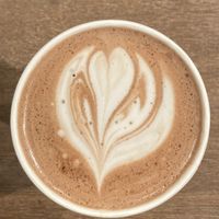 Soya hot chocolate #Veganuary at Grey Seal Coffee in Cromer