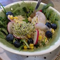 Quinoa salad/taboulé at Copper Deli - Museo in Bilbao