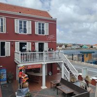 Beautiful restaurant inside and out. at De Governeur in Willemstad