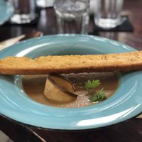 Delicious Cuban banana soup at De Governeur in Willemstad