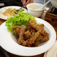 Fried stuff  at Green Ba - Somerset in Central Singapore