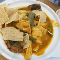 Curry fish veg ~ 23/7/24 at Green Ba - Somerset in Central Singapore