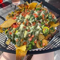 Vegan nachos at Art's Pub in Lansing