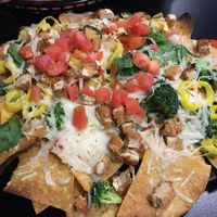 Vegan nachos at Art's Pub in Lansing
