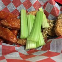Vegan wings   at Art's Pub in Lansing