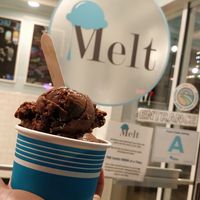 Chocolate oreo vegan ice cream at Melt in North Myrtle Beach