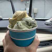 Lemon poppyseed/mint chip both delicious    at Melt in North Myrtle Beach