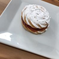 Viennese pastry at Catchacarrot Vegan in Ardfern