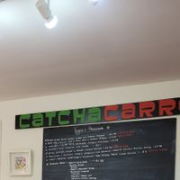 Current menu at Catchacarrot Vegan in Ardfern