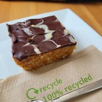 Peanut butter crisp at Catchacarrot Vegan in Ardfern