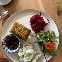 Vegan loaf at Catchacarrot Vegan in Ardfern