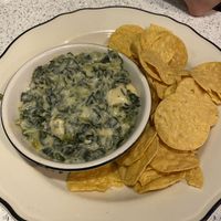 Spinach and artichoke dip at The Lindenhurst Diner in Lindenhurst