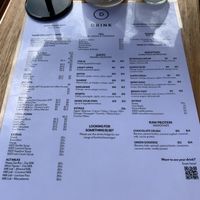 Good drink menu at Depot Cafe in Noosaville