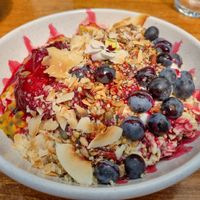 Bircher at Boneless Vegetarian Cafe in Bermagui
