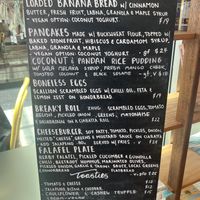 Menu January 2024  at Boneless Vegetarian Cafe in Bermagui
