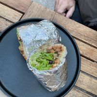 Burrito wrap   at Boneless Vegetarian Cafe in Bermagui