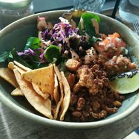 Bowl at Boneless Vegetarian Cafe in Bermagui