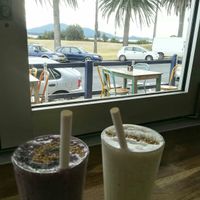 Smoothies at Boneless Vegetarian Cafe in Bermagui