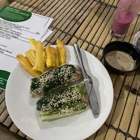 Rice paper rolls   at Mama's Garden - Maybe closed in 