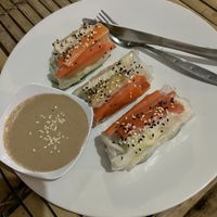 Rice paper rolls with veggies and tofu   at Mama's Garden - Maybe closed in 