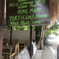 Home made tortillas and noodles! at Mama's Garden - Maybe closed in 