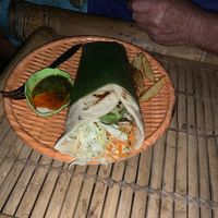 Tofu Tempe Burrito.  Lovely.  at Mama's Garden - Maybe closed in 