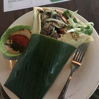 Falafel Burrito August 2019 at Mama's Garden - Maybe closed in 