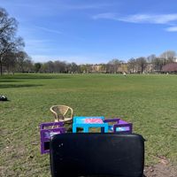 View at The Pavilion Cafe in Edinburgh