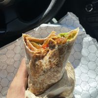 Vegan Spanish breakfast burrito.   at Pressed Cafe in Nashua