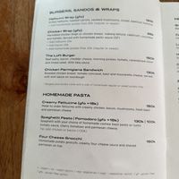 Menu april 2025  at The Loft - Uluwatu in Pecatu