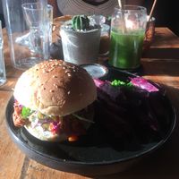 Jackfruit Burger at The Loft - Uluwatu in Pecatu