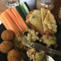 Hummus bowl😒not great  at The Loft - Uluwatu in Pecatu