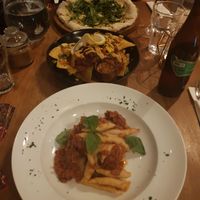 Jackfruit ragu, vegan nachos, and zucchini pizza at The Loft - Uluwatu in Pecatu