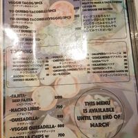 This menu was also availale with kitchen closed (and it was available in oktober) at The Castle in Kobe