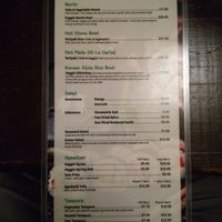 Vegetarian Menu Page 2 at Sushi Mori in Coquitlam