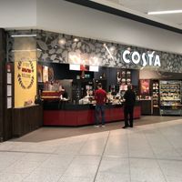 Exterior north terminal landside downstairs. at LGW - Costa Coffee - NT in Horley